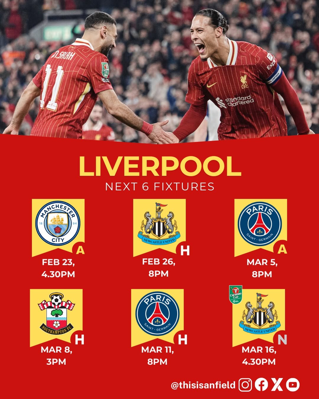 利物浦客场大胜,继续领跑积分榜